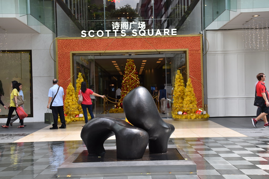 Scotts Square Entrance Orchard Road Singapore Scotts Square Entrance Orchard Road Singapore