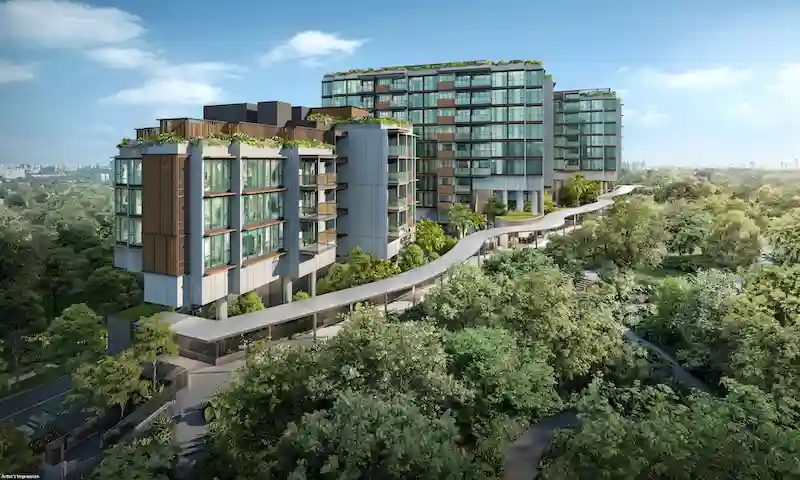 The Hill at One North artist impression The Hill at One North artist impression