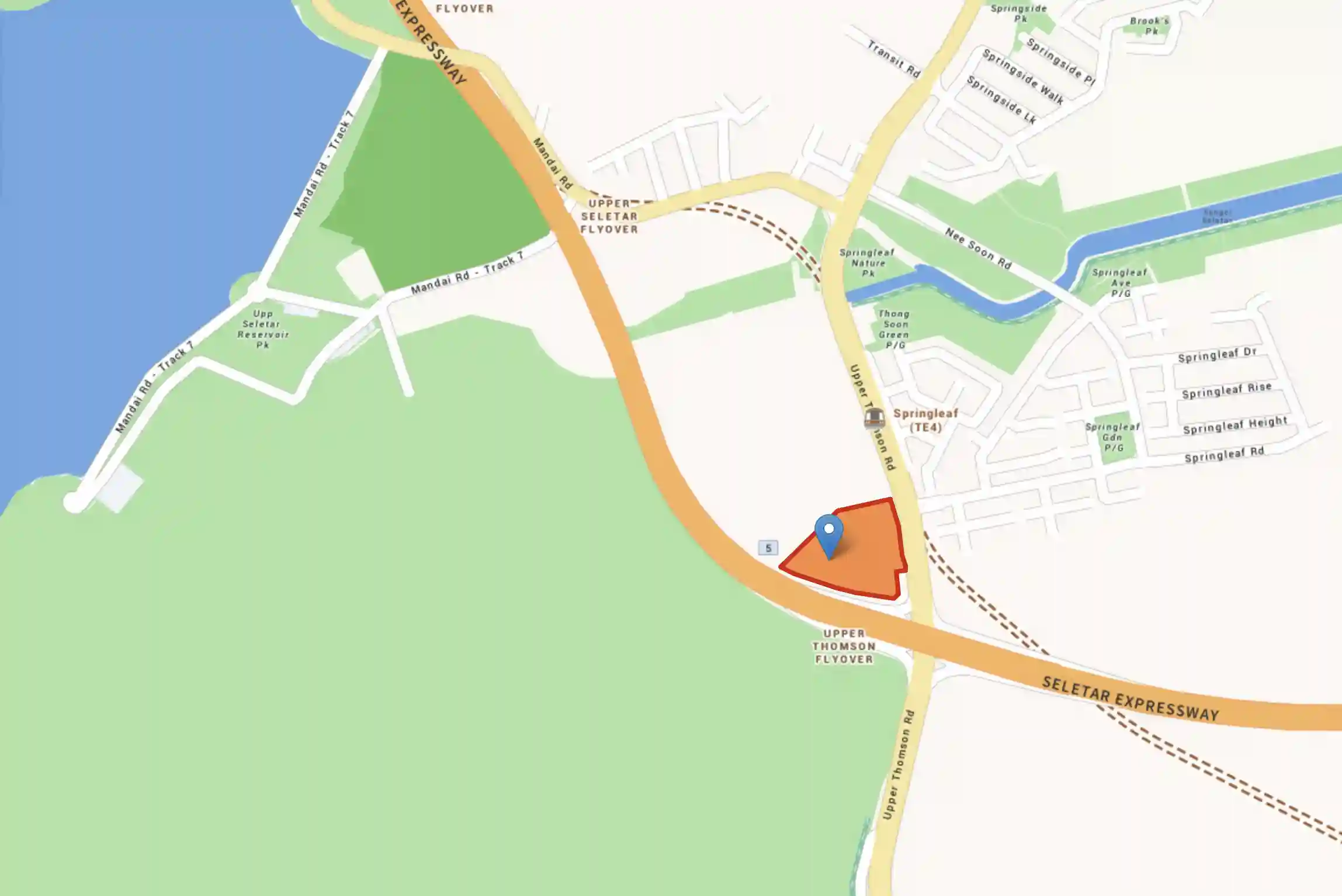 Upper Thomson Road Parcel B GLS Location Map Upper Thomson Road (Parcel B) GLS Location Map